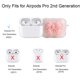 thumbnail image 3 of Qld Cover Compatible Con Apple Airpods Pro 2 Generación 2022 Funda Lindo Diseño De Pajarita 3D A Prueba De Golpes Suave Transparente Tpu Kawaii Airpods Pro2 Protector Con Llavero Para Mujeres Niñas La, 3 of 5