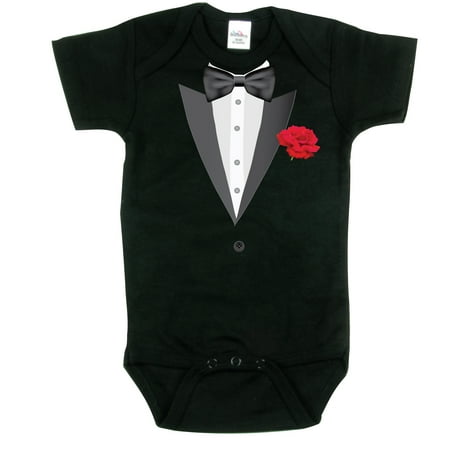 

Nursery Decals and More Tuxedo Bodysuits Cute Baby Outfit Black 3-6 mo