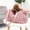 Pink, variant on Pet Life ® 'Bubble Vogue' Ultra-Plush Fashion Designer Pet Carrier