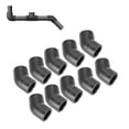 thumbnail image 3 of Junta de tubo de pecera, 10 piezas Conector de tubo de codo de PVC de 125 grados Conector de tubo de PVC Calidad superior, 3 of 8