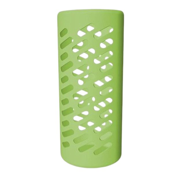 Cateissary Accesorios de cubierta de silicona Accesorio de envoltura de botella de agua antiarañazos Reemplazo de tapas de color sólido para Cubiertas para muebles de jardín Verde claro S