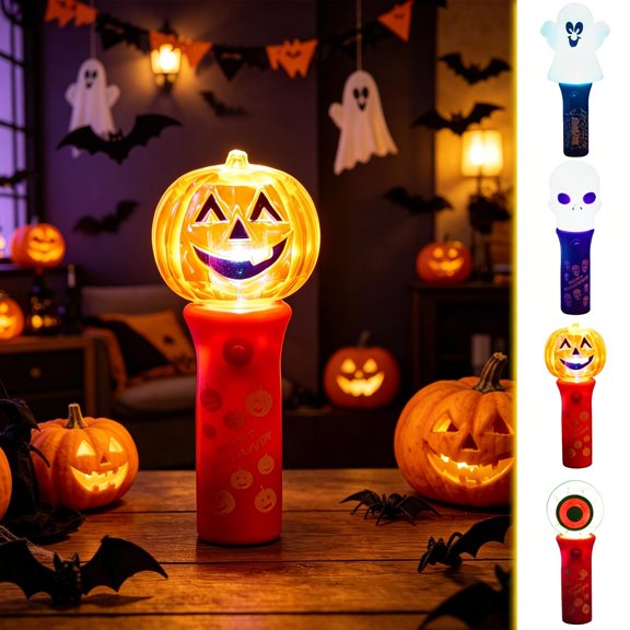 Halloween Decorations Saving! Halloween Holding Ghostly Pumpkin Night Lights, Glowing Hand-helds Atmospheres, Lanterns Festive Decoration Props as Gifts