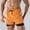 Gold, variant on WIZUTIZ Mens Swim Trunks with Compression Liner Quick Dry Breathable Board Shorts 2 in 1 Beach Gym Running Swimmsuit Trunks