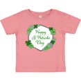 thumbnail image 3 of Inktastic Happy St. Patrick's Day Clovers Boys or Girls Baby T-Shirt, 3 of 5