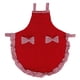 thumbnail image 2 of Delantales, Delantal Dulce Delantero de Bowknot Lindo Delantal de Mujeres de Mujeres Vintage Ajustables Con Bolsillos para Cocio de Cocina Para Cocinar, 2 of 7