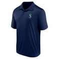 thumbnail image 2 of Men's Fanatics Navy Seattle Mariners Team Logo Polo, 2 of 3