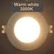 thumbnail image 1 of Luz LED blanca cálida superbrillante para cocina y estudio, luz descendente ultrafina montada en la oscuridad, AC100V-240V, 6W-24W, 1-10 piezas, 1 of 4