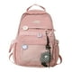 thumbnail image 5 of Mochila para mujer, portátil, sencilla, informal, duradera y práctica. Rosa, 5 of 9