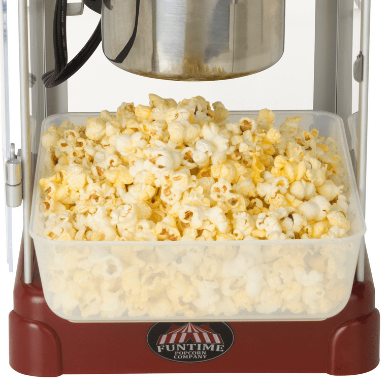 Funtime 8 oz. Commercial Carnival Bar Style Popcorn Popper Machine FT8000CP  - The Home Depot