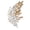 Yellow, variant on Butterfly Brooch Colored Diamonds Decor Durable Alloy Sparkling Wings Versatile Lapel Pin for Suits Coats Dresses Bags