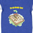 thumbnail image 4 of Inktastic I'm on Beach Time with Sandbox and Beach Chair Boys or Girls Baby Bodysuit, 4 of 5