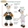 thumbnail image 3 of Playtime by Eimmie Aria the Alpaca 18-Inch Rag Doll - Plush Doll For Kids, 3 of 9
