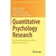 thumbnail image 1 of Recherche en Psychologie Quantitative: la 78e Réunion Annuelle de la Société Psychométrique (Procédure de Printemps en Mathématiques et Statistiques), 1 of 2