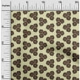 thumbnail image 2 of oneOone Rayon Beige Fabric Asian Block Dress Material Fabric Print Fabric by The Yard 56 Inch Wide, 2 of 4