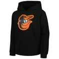 thumbnail image 2 of Youth Black Baltimore Orioles Team Primary Logo Pullover Hoodie, 2 of 3