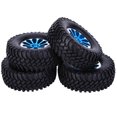 thumbnail image 3 of Pneus en Alliage RC Ensemble de Remplacement pour RGT 136100 1/10 RC Crawler RC Accessoires (Bleu), 3 of 8