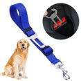 thumbnail image 1 of Correa de tracción de la cuerda de seguridad del perro de seguridad del coche del animal doméstico Collar de cinturón de tracción de tela ajustable para mascotas, 1 of 2