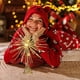 thumbnail image 4 of Estrella para la punta del árbol de Navidad | Lámpara colgante de estrella de hierro poligonal explosiva | Adorno dorado para la punta del árbol de Navidad para decoraciones festivas, 4 of 8