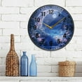 thumbnail image 3 of Yayeee Wall Clock Battery Operated 11.9" Silent Quartz Non-Ticking for Living Room Decor, Crystal Ball, 3 of 8