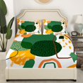thumbnail image 3 of Erosebridal Modern Abstract Art Sheet Set Queen, Watercolor Geometric Bedding Sets Queen Size, Ultra Soft 4-Piece, 3 of 6