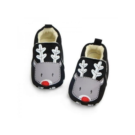 

Infant Toddler Girls Soft Sole Crib Shoes Newborn 0-18 Months