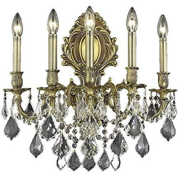 Elegant Lighting Wall Sconce Monarch Traditional Living Room Hallway Bedroom Dining 5-Lig