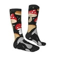 thumbnail image 3 of Easygdp Various Mushrooms Fashionable Adult Sockings&Sports Sockings&Breathable Sockings, Non-Pilling,Contrasting Color Design, 3 of 9