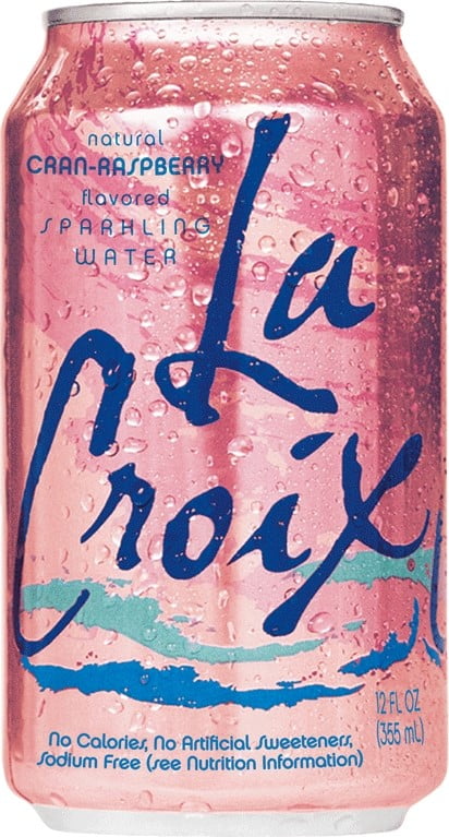 La Croix Cran Raspberry Sparkling Water, 12 Fl Oz Can, 12 Ct by LaCroix