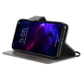 thumbnail image 2 of iPhone 11 Case 6.1" Case, Allytech Slim Shell PU Leather Folio Kickstand Wallet Case with Cards Holder Pocket Lanyard Anti-Scratch Shockproof Bumper Cover Case for Apple iPhone 11 6.1",Gray, 2 of 9