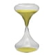 thumbnail image 1 of Reloj de arena con temporizador, reloj de arena, decoración artesanal, 30 minutos, temporizador de reloj de arena con gotas de cristal, reloj de arena Amarillo, 1 of 9