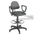 thumbnail image 2 of Safco Task Master Deluxe Workbench - Chaise - Tâche - Pivotante - Polyuréthane - Noir, 2 of 3