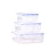 thumbnail image 1 of Yhmxh Organizadores y almacenamiento Juego de cajas de plástico para conservar alimentos en microondas, loncheras para refrigerador, selladas y calentables. Almacenamiento de ducha, 1 of 1