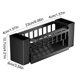 thumbnail image 3 of Organizador multifuncional para fregadero de cocina | Soporte para esponjas y trapos de cocina con orificios de drenaje | Estante de plástico para esponjas, cepillos y jabón | Blanco, negro o gris, 3 of 6