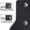 thumbnail image 3 of Wall Mounted Barbell Holder, Stainless Steel Easy To Install Safe Barbell Rod Holder  for Home, 3 of 7