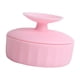 thumbnail image 5 of Organizador portátil de silicona para brochas de maquillaje, multiusos, para diversas superficies. Rosa, 5 of 9