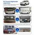 thumbnail image 3 of Radio para auto ViaBecs Android 13 de 10,2" para Toyota Highlander, 3 of 8