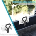 thumbnail image 3 of AEVXKHI Window Locks,12 Sets Sliding Security Window Lock with Key for Vertical & Horizontal Sliding Windows & Sliding Doors, Adjustable Window Locks Security Window Stoppers for Home and Office, 3 of 11