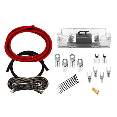 0 Gauge Wire Complete Amplifier 0GA Ref Reference Installation Wiring