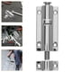 thumbnail image 3 of GOOHOCHY Cerradura de puerta corrediza, cerrojo de seguridad, cerrojo electrónico, pestillo de seguridad para puertas, pasador de bisagra de tope de puerta, pasador de bisagra de tope de puerta,, 3 of 8