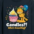 thumbnail image 3 of Garfield - Candles Who's Counting - Men's Long Sleeve T-Shirt, 3 of 5