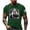 Green, variant on Never Forget 911 Retro USA Tee for Men and Women with Patriot Day Print and Vintage Green Fabric Featuring 9/11 Memorial Tops for Remembrance Events Church Services Army Green L