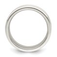 thumbnail image 2 of 925 Sterling Silver 7mm Band Size 10 Ring Wedding Fancy, 2 of 10