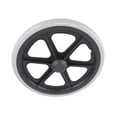 thumbnail image 1 of Rueda Trasera Para Silla De Ruedas, Espuma De PU Sólida, Rueda Duradera Para Silla De Ruedas, Patrón Cóncavo Convexo Para Vehículos De Transporte Pesado, 1 of 7