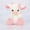 Pink, variant on Kawaii Cow Plush Toy - 10" Ultra-Soft Stuffed Animal, Cute Plushies for Kids