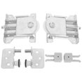 thumbnail image 5 of Sliding Door Pulley Wheel Set for Home Use Silver Iron Material Fits Window Doors Track Guide Wheel, 5 of 5