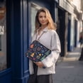 thumbnail image 6 of FORMRS 13-13.3 inch Laptop Sleeve Case Soft Carrying Quilted Computer Bag Cover, Dark Blue Christmas, 6 of 7