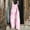 Pink, variant on Women's Fashion Loose Print Lace Up Pants Wide Leg Pocket Jumpsuit