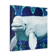 thumbnail image 2 of Beluga Whale Pop Art - Canvas, 2 of 10