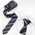 thumbnail image 4 of Corbata de hombre corbata de seda clásica corbata tejida jacquard, 4 of 5