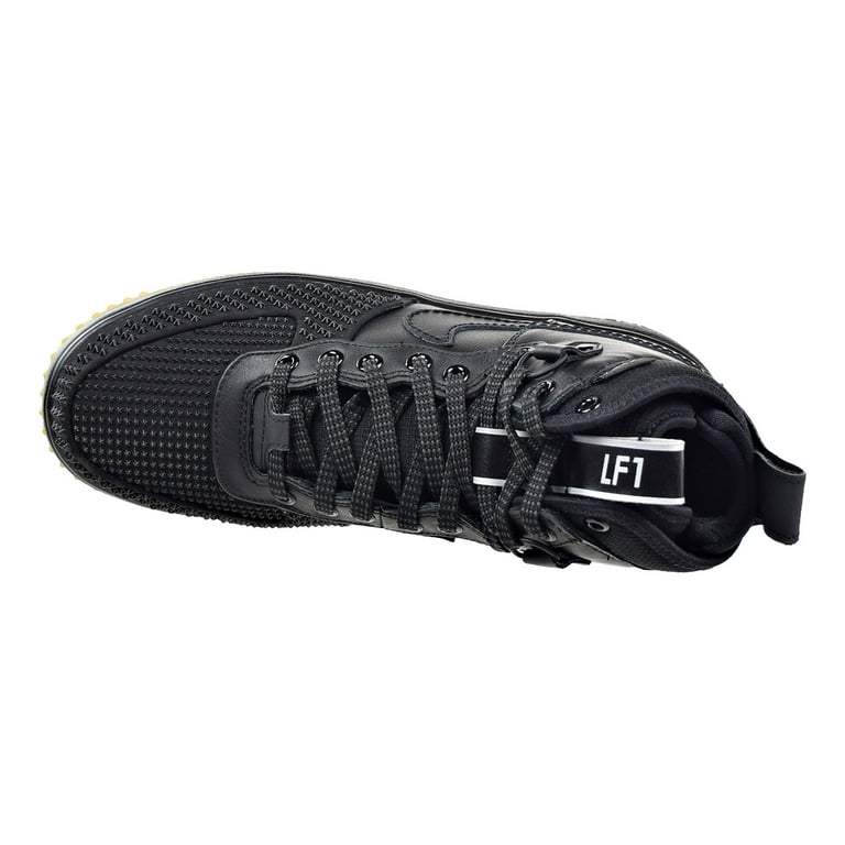 Nike lunar force 1 duckboot black metallic silver deals